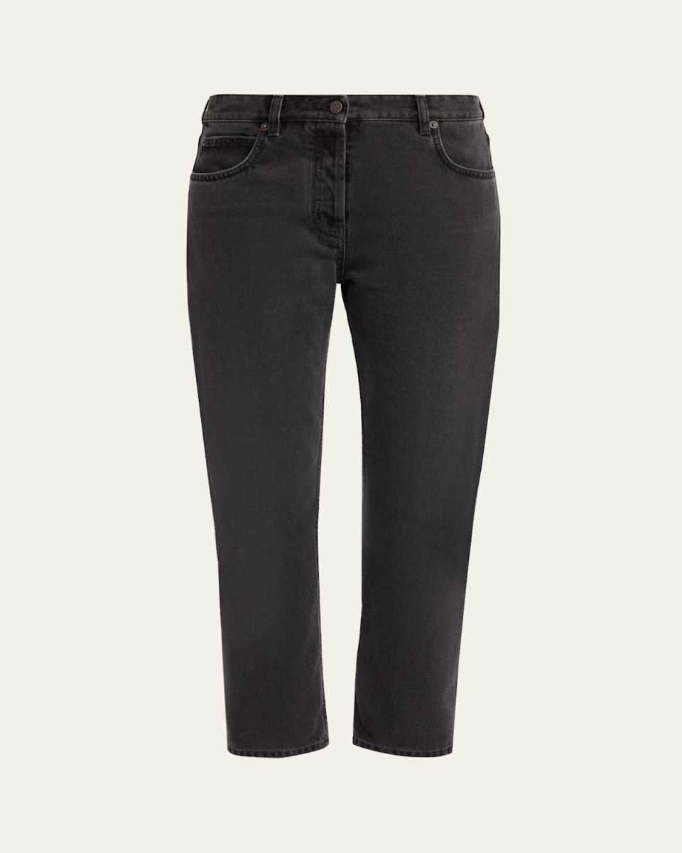 Riaco Straight-Leg Ankle Jeans